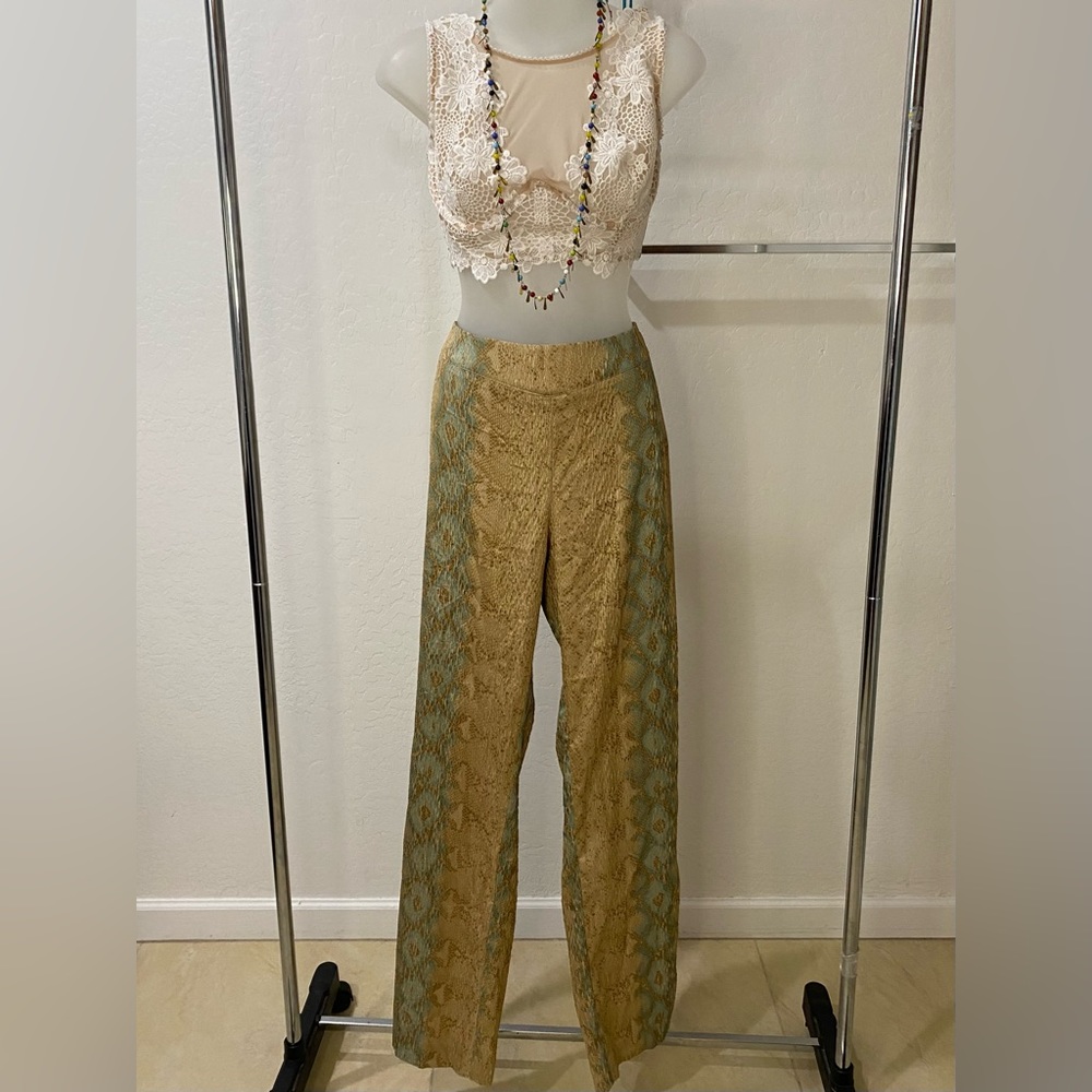 Juliana Collezione Snakeskin Pants